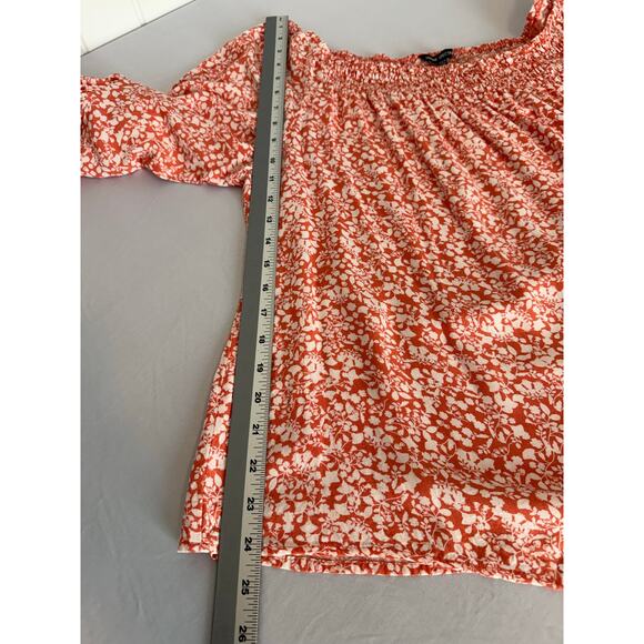 Unique Spectrum Women’s Boho Floral Fairy Asymmetric 3/4 Sleeve Blouse Size 2X - Picture 8 of 11